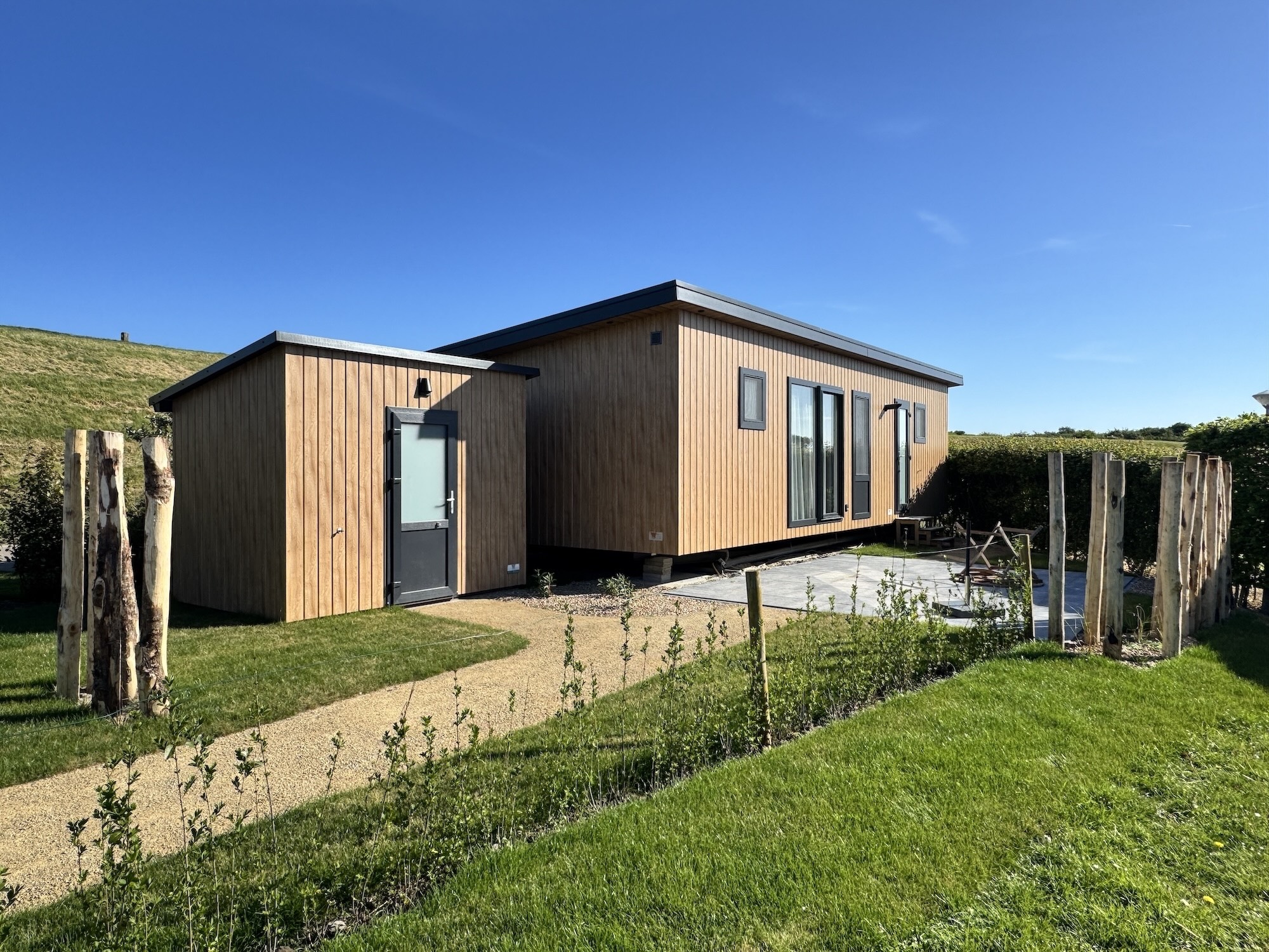 Camping Anna Friso percelen 156 158 159 voorbeeld